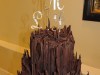 (1002) Chocolate Shard Wedding Cake