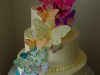 (1095) Butterfly Wedding Cake