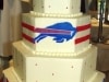 (1068) Buffalo Bills Wedding Cake