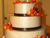 (1077) Autumn Theme Wedding Cake